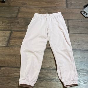 Pacsun light pink joggers